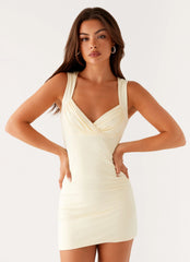 Rosier Mini Dress - Yellow